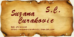 Suzana Curaković vizit kartica